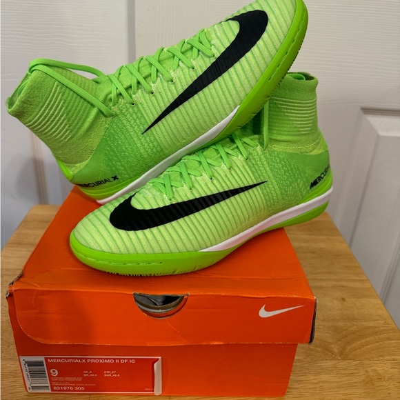 Nike MercurialX Proximo IC Mercurial Superfly Elite Indoor Soccer Shoes Cleats - Picture 4 of 5